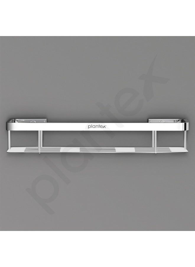 Plantex Stainless Steel 304 Grade Shelf for Bathroom/Kitchen Rack - Bathroom Accessories - Pack of 2 (15X5 Inches-Chrome Finish) - pzsku/Z2B5E3AE06E2E80C21F12Z/45/_/1740118898/32fd2d1f-7df7-4a6a-a824-4716252027b3