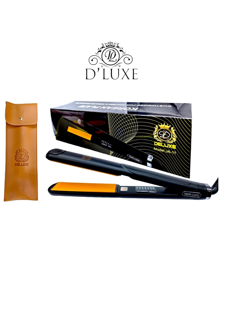 ديلوكس ارفع مستوى العناية بالشعر الخاص بك مع جهاز D'LUXE Professional Iconic Hair Starightener مع التكنولوجيا المتقدمة لألواح Koren. - Image 2