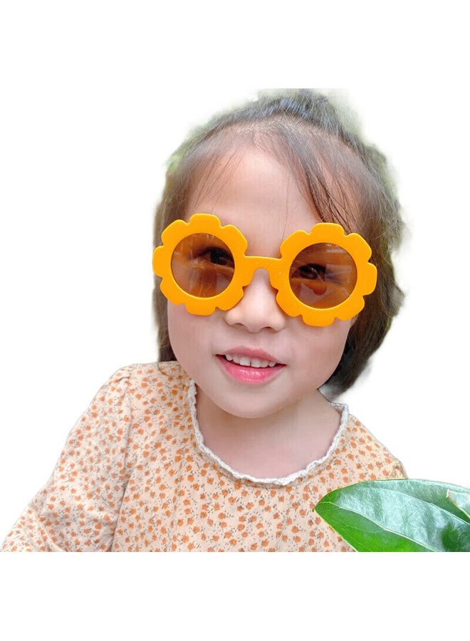 DRATRA Kids Sunglasses Baby Sun Glasses Boys And Girls Children Sunscreen Sunshade Fashion Cartoon Cute Trendy Flower Summer - Image 3