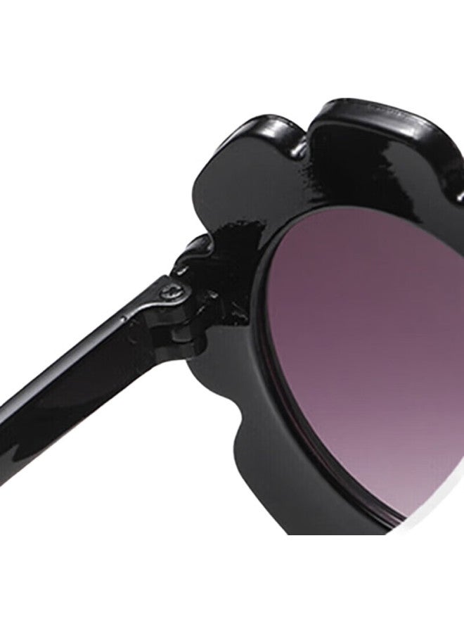 DRATRA Kids Sunglasses Baby Sun Glasses Boys And Girls Children Sunscreen Sunshade Fashion Cartoon Cute Trendy Flower Summer - Image 2