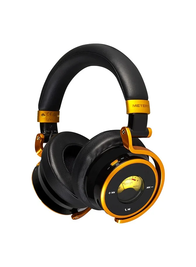 Meters Meters OV-1-B-SOUNDSYSTEM JAMAICA black/gold wireless over-ear headphones