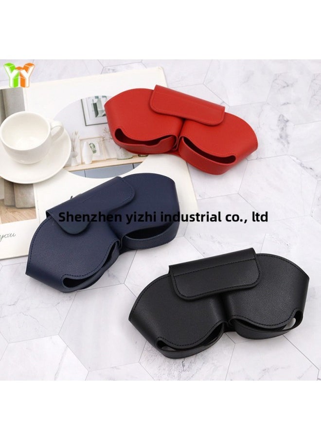 Generic - Headset Bluetooth Headset Bag Airpods Max Headset Storage Bag Headset Leather Case Customer-made-Color:Red-Applicable Model:airpods Max Model - Image 1