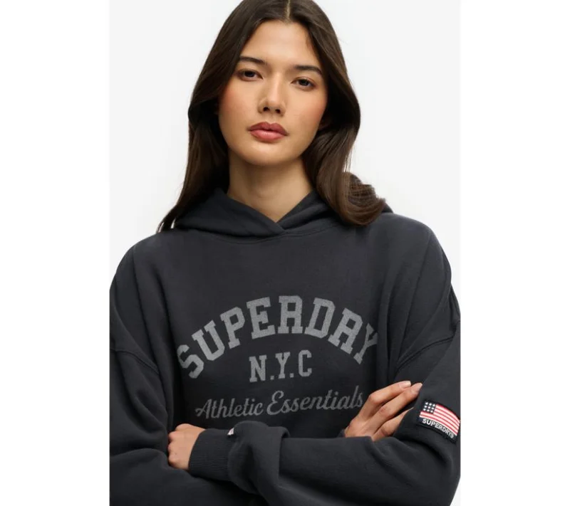 سوبر دراي Athletic Essentials Relaxed Hoodie