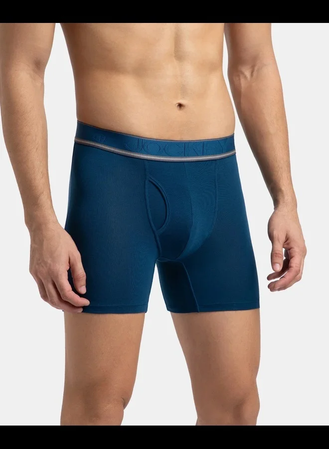 JOCKEY Jockey HG17 Men Tencel Micro Modal Elastane Stretch Solid Boxer Brief with Natural Stay Fresh Properties