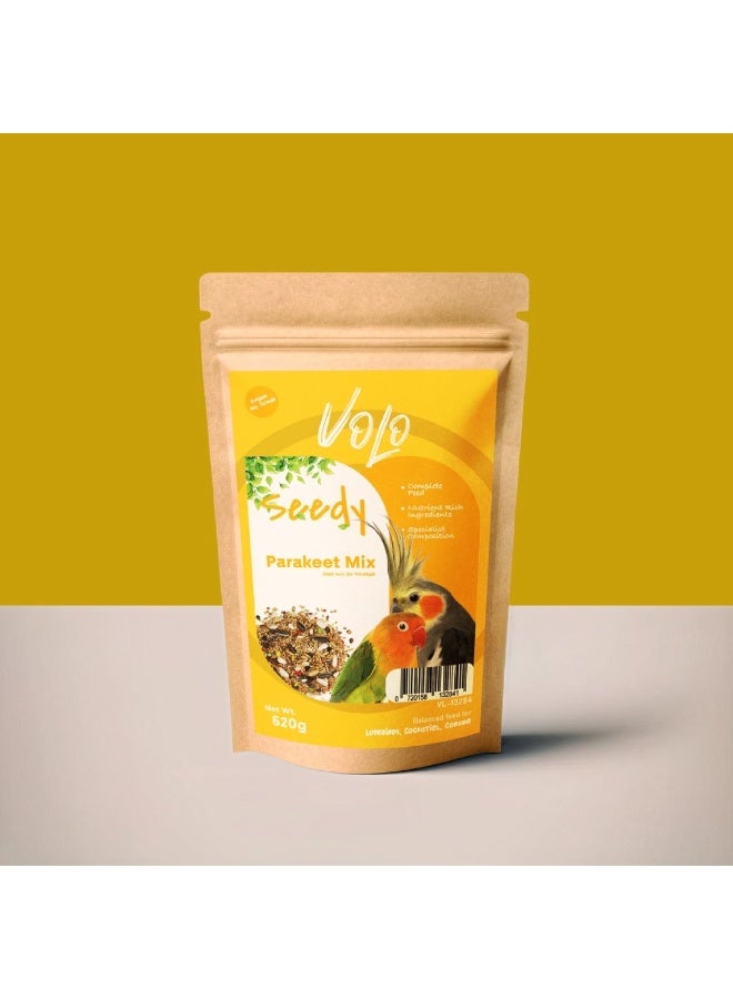 Volo Seedy Parakeet Mix 520g - Image 1
