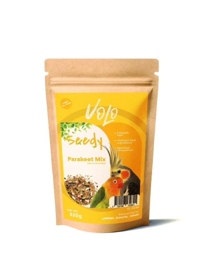 Volo Seedy Parakeet Mix 520g - Image 3
