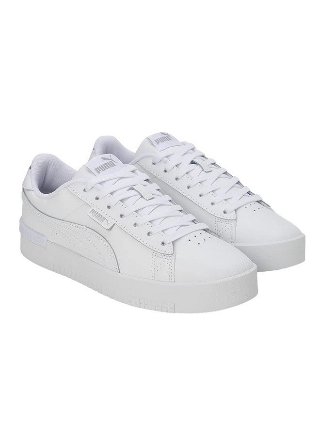 Puma Womens Jada Renew White-White-Silver Sneaker - 6UK (38640101) - Image 5