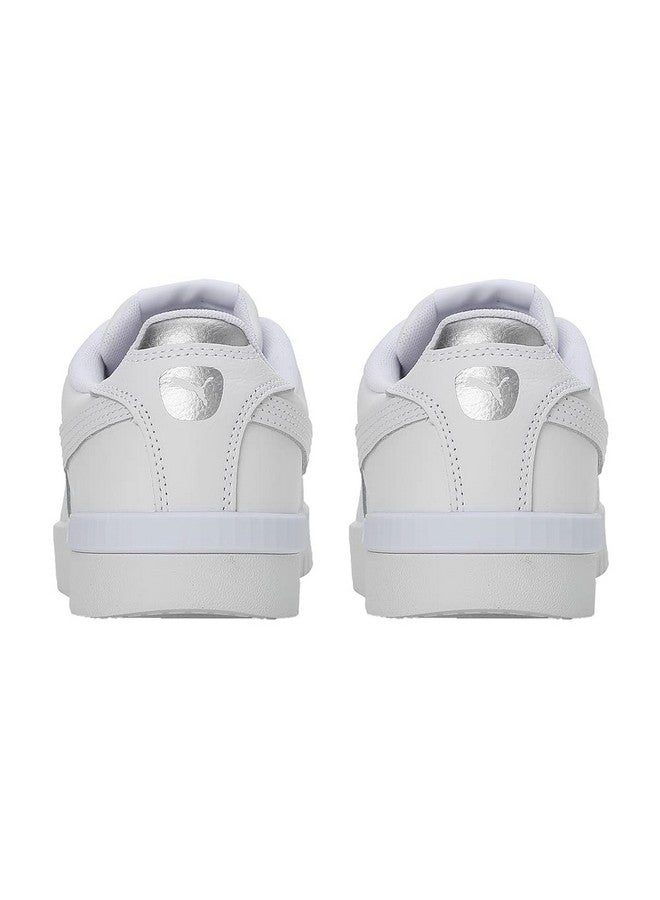 Puma Womens Jada Renew White-White-Silver Sneaker - 6UK (38640101) - Image 4