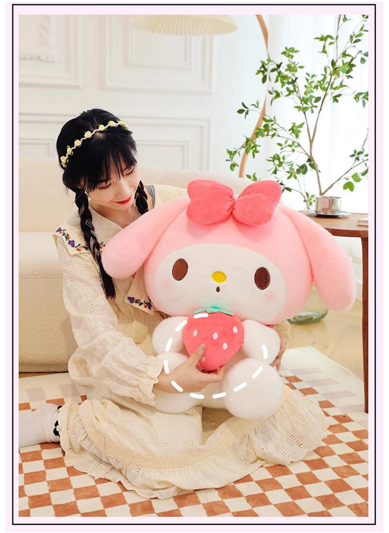 General - 1 Pcs Sanrio Plush Toys Cute Stuffed My Melody Doll Soft Anime Cartoon Plushie Home Decor Appease Girl Gift - Image 1