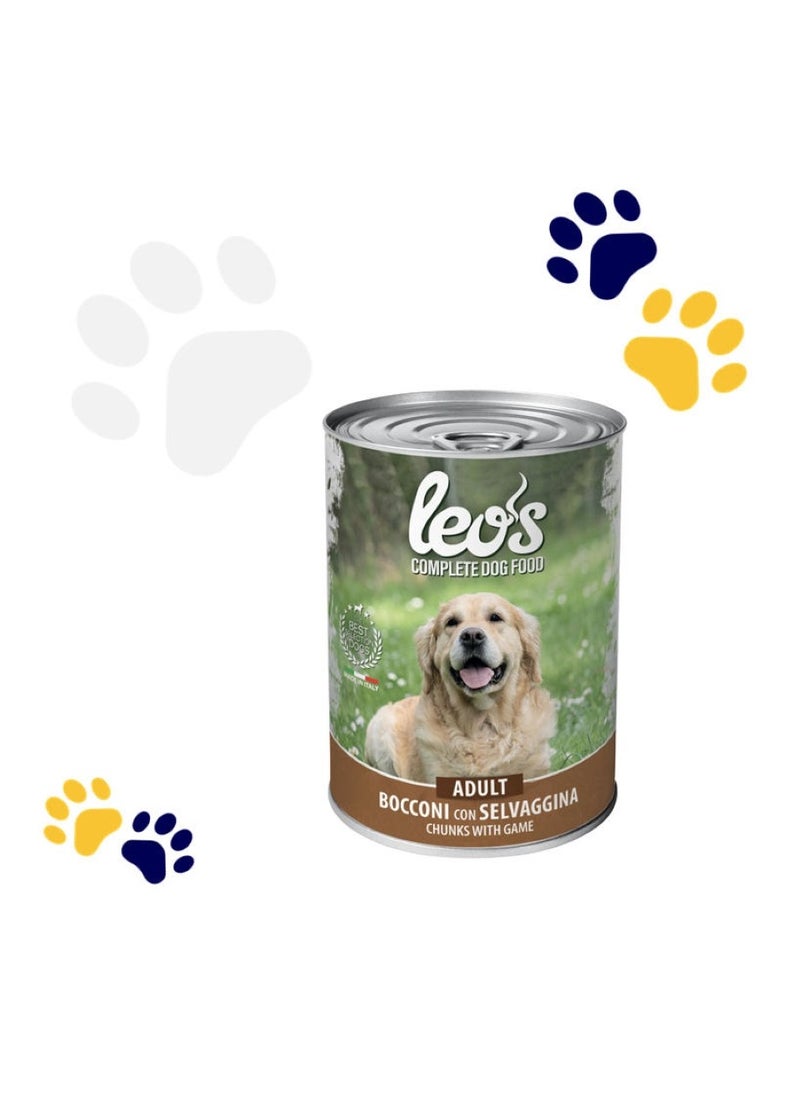LEOS - Canned Dog Adult Lamb 415 G - Image 1