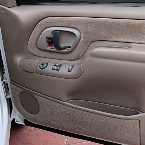 GPLUS G-PLUS Door Handle Trim Set Compatible with 1995-1999 Chevy C1500 Truck/1995-2000 C2500 Truck Interior Door Handle Bezel 2Pc 15708087 15708088 - Image 2