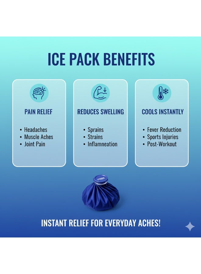 بريما كمادات بريما الباردة والحرارية مثالية للإصابات الرياضية، تُسرّع التعافي، وتُخفف التهاب المفاصل بعد الجيم والجري والرياضات العنيفة. - Image 5