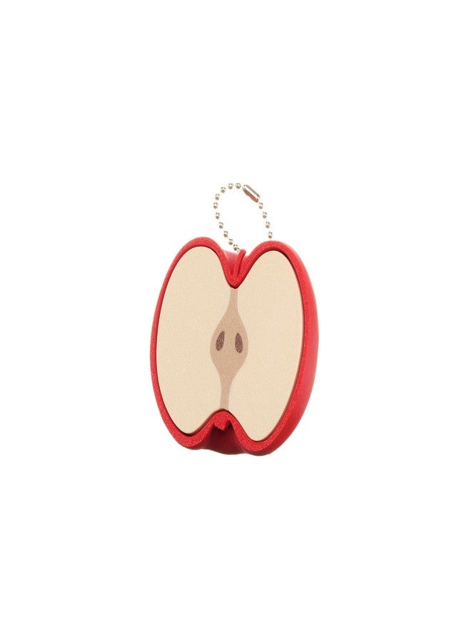 minihope Apple Core Fidget Clicker - PLA Stress Relief Keychain Toy - Fun Fruit Bag Charm for Adults - Clickable Sensory Gadget for Desk or Travel - Image 1