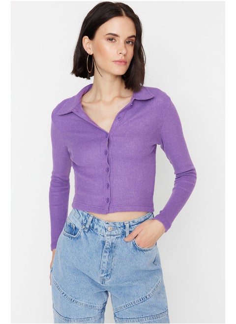 Woman Blouse Purple