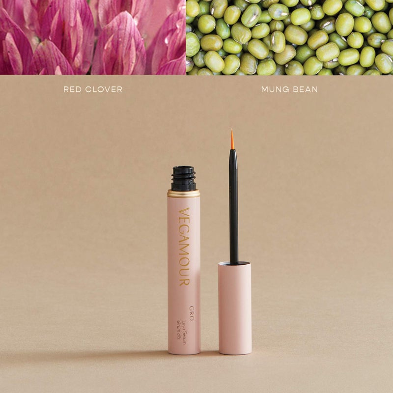 VEGAMOUR سيروم فيغامور جرو لرموش العين، معزز للرموش، سيروم رموش نباتي لرموش أكثر كثافة وامتلاء في غضون 30 يومًا، 3 مل - Image 2