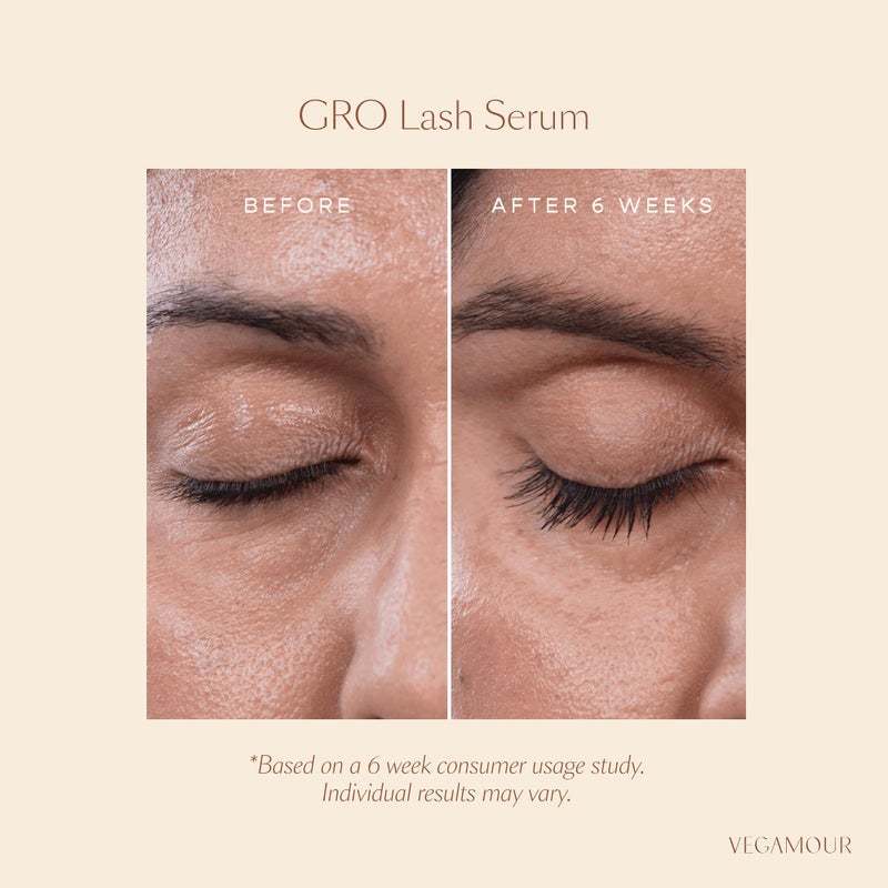 VEGAMOUR سيروم فيغامور جرو لرموش العين، معزز للرموش، سيروم رموش نباتي لرموش أكثر كثافة وامتلاء في غضون 30 يومًا، 3 مل - Image 5