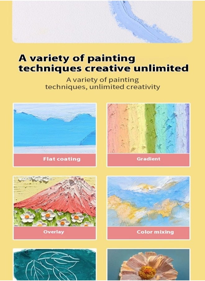 Giorgione - 24-Color Heavy Pigment Oil Pastel Set – Super Soft Crayons with Scraper Tool - Image 1