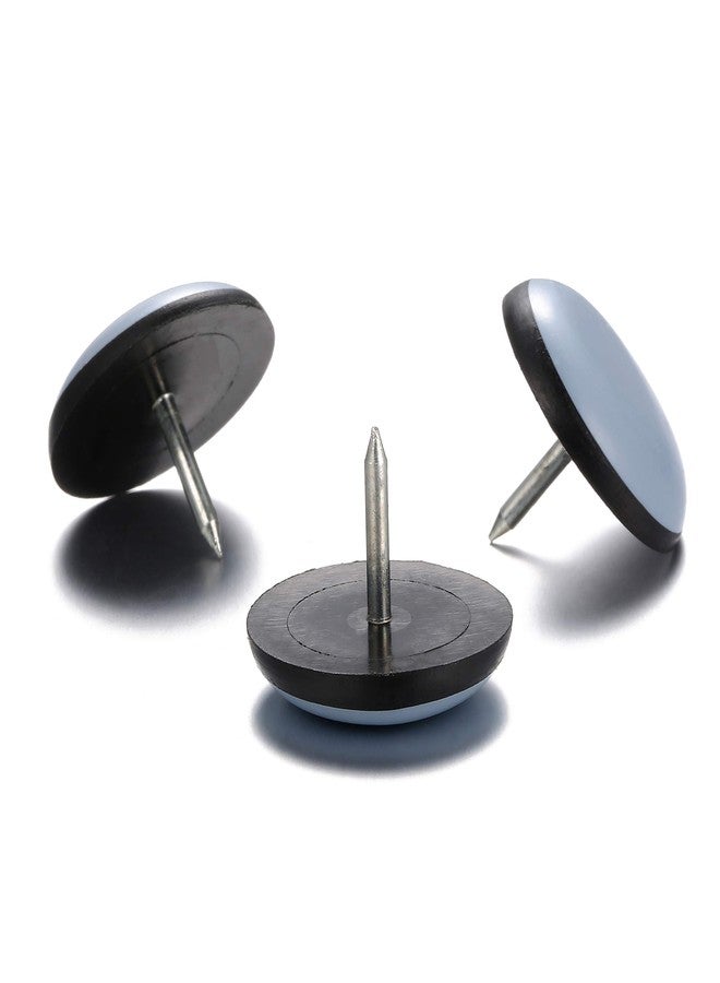 Furnigear منزلقات أثاث - منزلقات أرجل الكراسي من مادة PTFE (التفلون) من Furnigear للسجاد والأسطح الخشبية الصلبة - انقل أثاثك بسهولة وأمان - أفضل واقي للأرضيات (1 بوصة/مسمار، عبوة من 40 قطعة) - Image 5