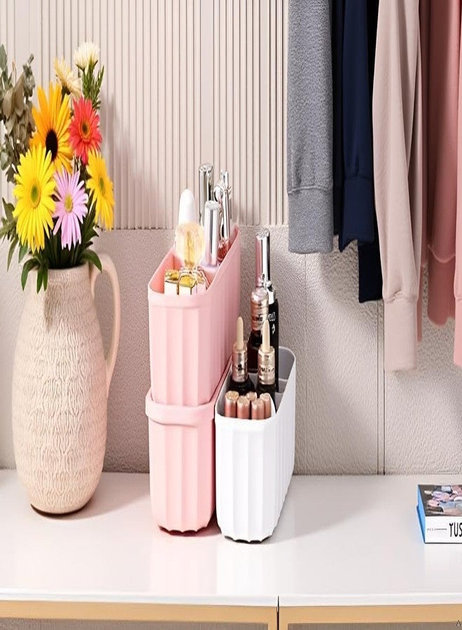 KRISHNPRIYA Plastic drawers organisers Closet Storage Dividers for Underwear, Socks, Bras, Ties, Undergarments, Scarves Socks Tray and organiser storage box wardrobe organiser 5 Grid (4 Pcs) - Image 5
