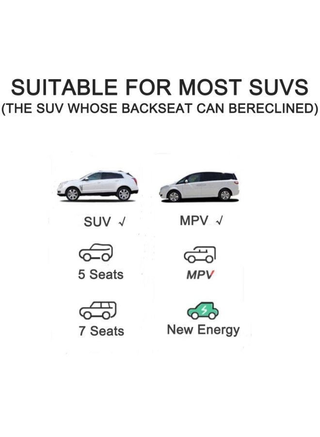 Car Inflatable Air Mattress - Universal Car Bed for Rear Seats - Portable Camping and Travel Airbed - Perfect for Family Outings and Naps - Quick Inflation and Deflating - Image 4