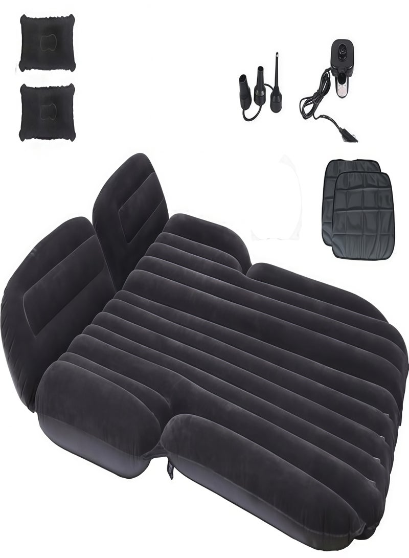Car Inflatable Air Mattress - Universal Car Bed for Rear Seats - Portable Camping and Travel Airbed - Perfect for Family Outings and Naps - Quick Inflation and Deflating - Image 1