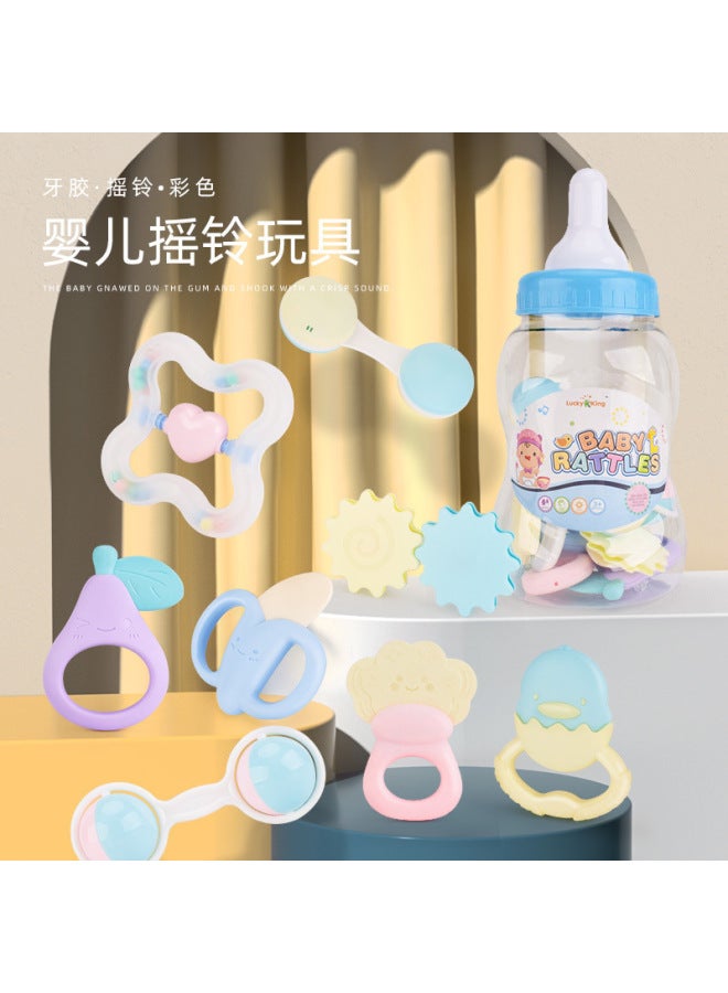 Pacifying Rattle Toy Boiled Rattle Bed Bell Pendant For Infants 3-12 Months Educational Early Education Toy - Image 3