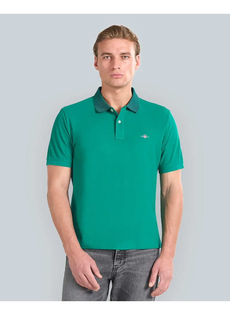 غانت Gant Polo With Tipping Detail For Men