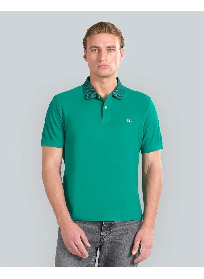 GANT Gant Polo With Tipping Detail For Men