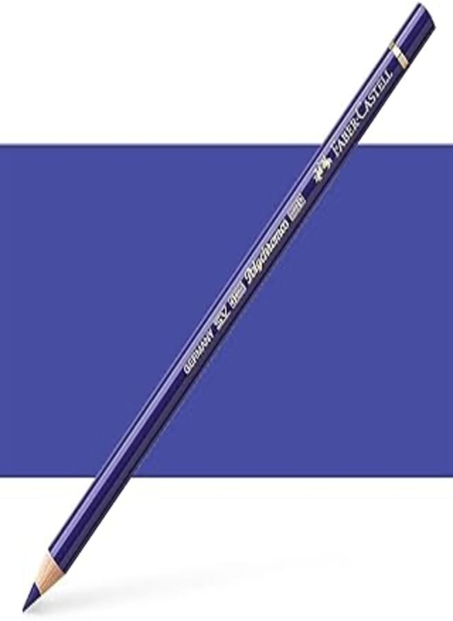 FABER-CASTELL - Faber Castell Polychromos Artists' Single Pencil - 141 Delft Blue - Image 1
