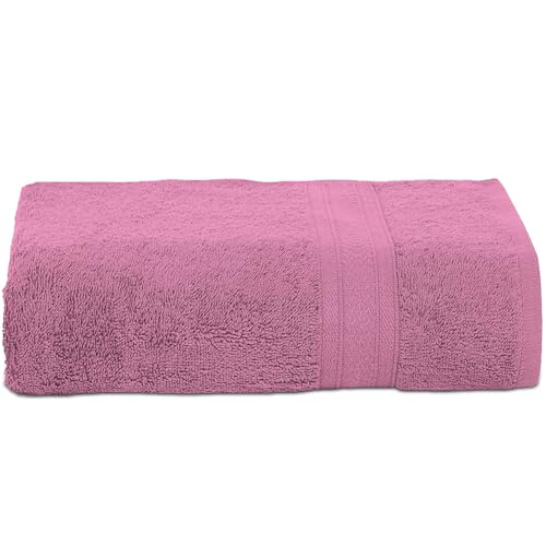 Ambra Linens 500 GSM Highly Absorbent Towel, 100% Cotton, Soft and Plush, All Seasons Use, Large, Everyday Use, Durable (1 Piece of Bath Towel, Lilac) - Image 1