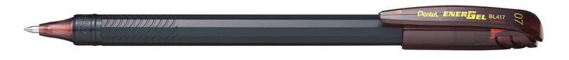 Pentel EnerGel Roller Gel Pen 0.7MM - Pack of 20 (Brown) - Image 3