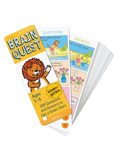 Workman Brain Quest Kindergarten, revised 4th edition: 300 Questions and Answers to Get a Smart Start (Brain Quest Decks)  - Image 5