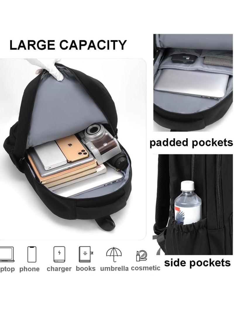 Skycare Unisex College Student Backpack - Travel Laptop Backpack, 15.6 Inch, Lightweight, 25L Large Capacity - Image 3