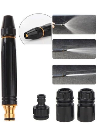 Water Spray Gun Car Wash Nozzle High Pressure Nozzle Spray Water Gun Water Jet Hose Nozzles Pipe For Gardening, Bike Car Wash Garden Watering Tool Black High Pressure Nozzle with 3 Attachment - pzsku/Z2B5FA1BA9E1A0E2F9F12Z/45/_/1712652366/b7dcde98-dca8-4283-b14c-cdd8a3d24fde