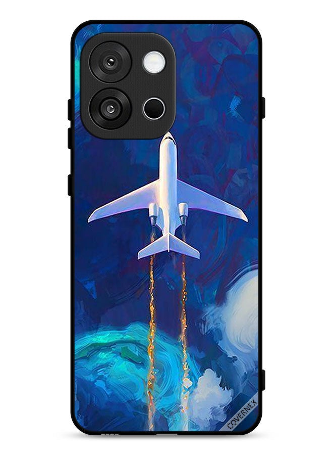 Covernex OnePlus 13T Protective Case Cover Airplane Art - Image 1