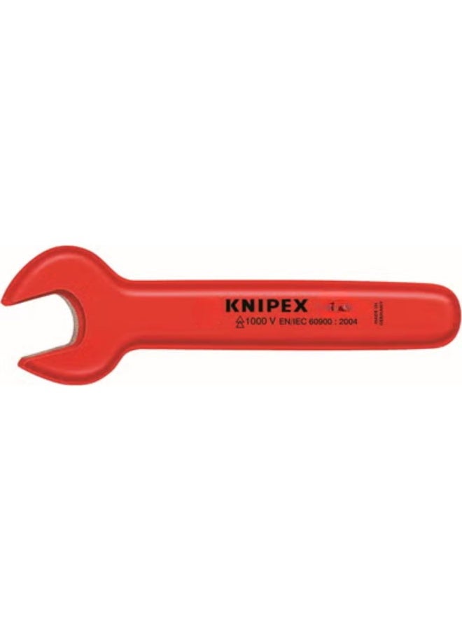 KNIPEX 22 mm Open End Wrench, 1000V Insulated