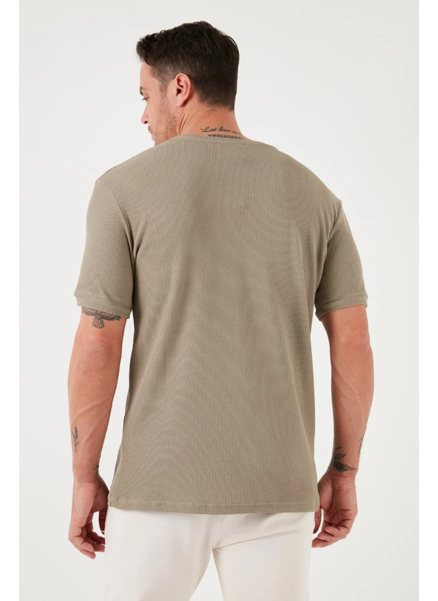 Buratti Cotton Crew Neck Regular Fit Basic T Shirt Men's T Shirt 5902759