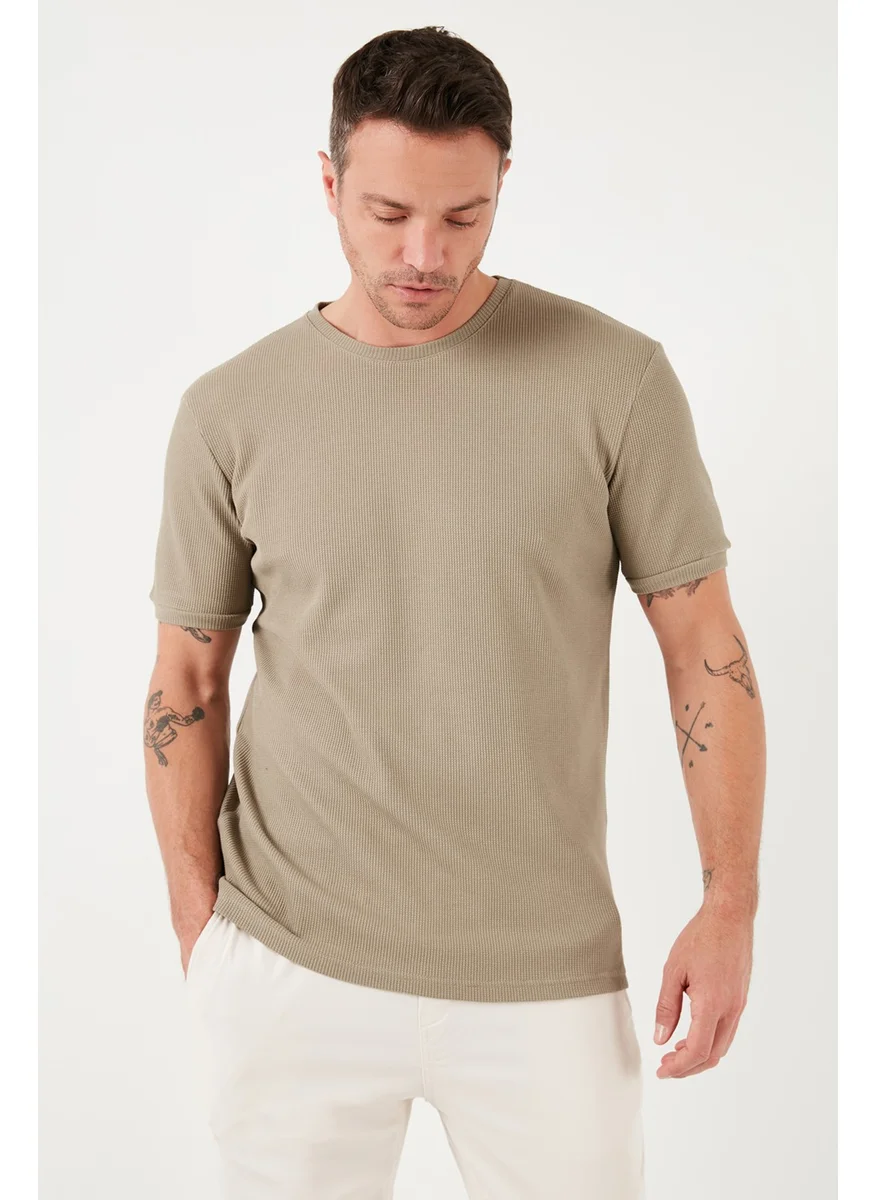 Buratti Cotton Crew Neck Regular Fit Basic T Shirt Men's T Shirt 5902759