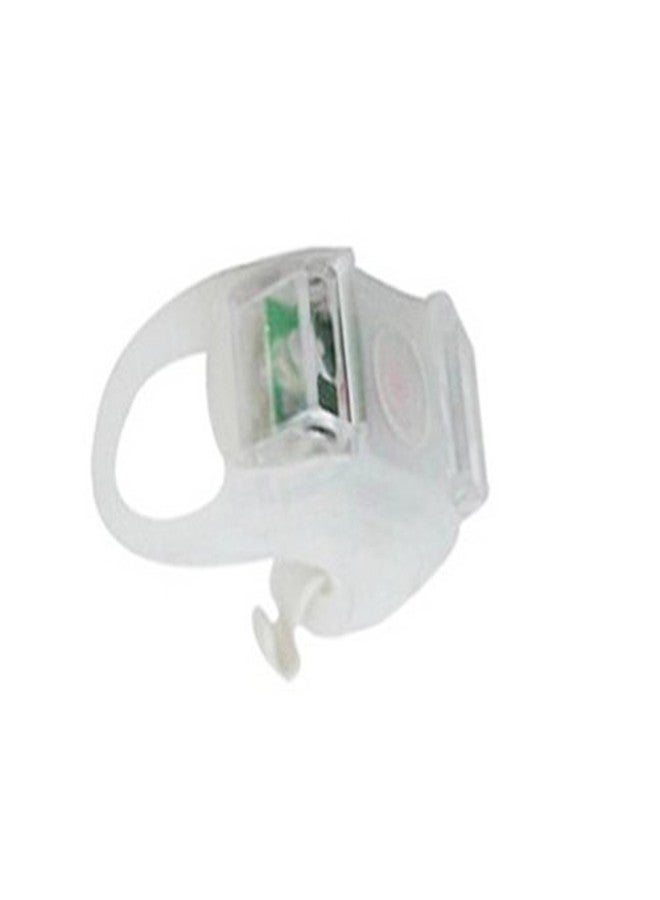 Futaba Silicone Bicycle Handlebar Frame Warning Light - White - Image 5