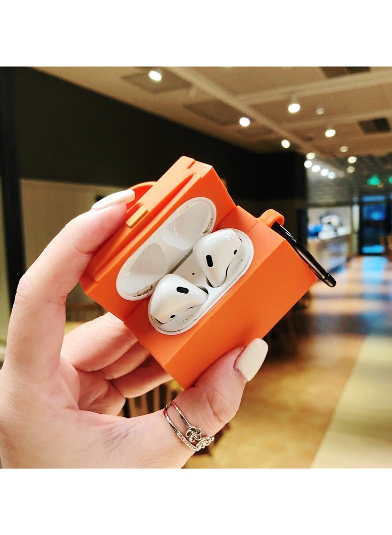 Loquat Ladies Airpod 1/2 3D Handbag style Protective cover: Creative Girl Women handbag Shape Soft Cover with Wireless charging - Image 5