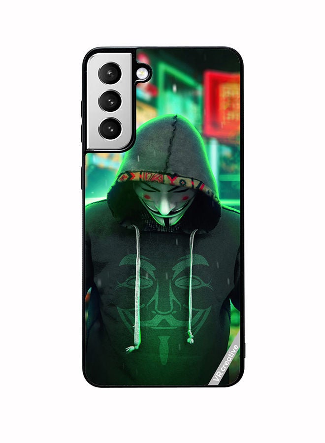 VR CREATIVE Protective Case Cover For Samsung Galaxy S22 5G Joker Mask In Joker Jacket Design Multicolour - Image 1