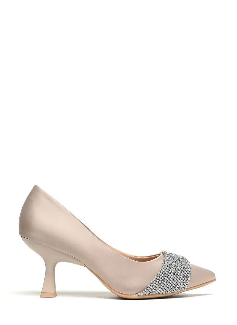 كابلي Womens Heeled Pumps Slip-ons