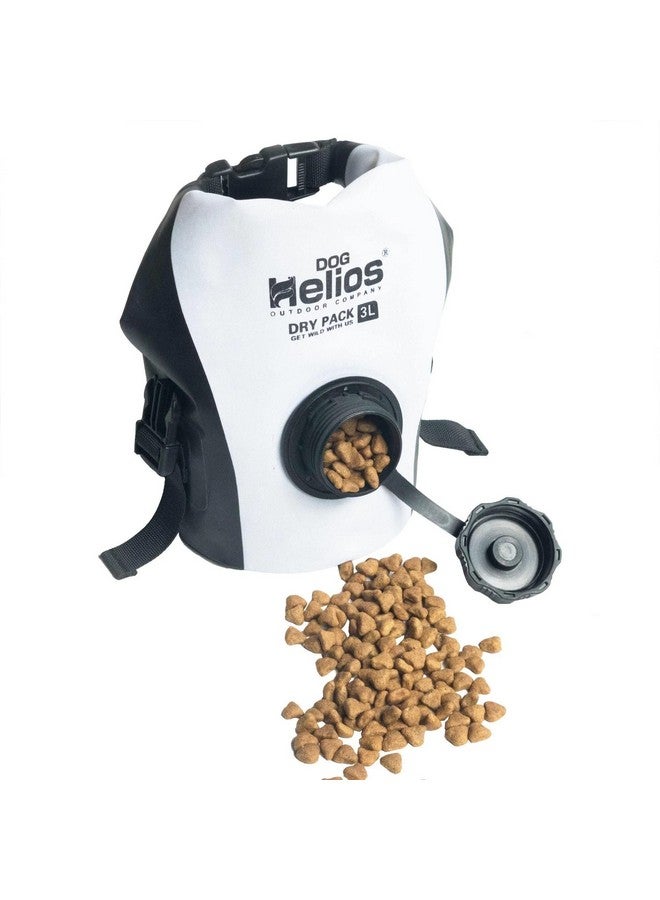 هيليوس حقيبة توزيع طعام جاف مقاومة للماء للسفر في الهواء الطلق من دوغ هيليوس جرازر، 3 لتر، لون أصفر - Image 4