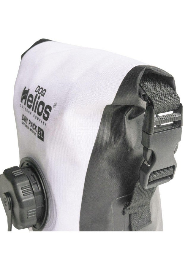 هيليوس حقيبة توزيع طعام جاف مقاومة للماء للسفر في الهواء الطلق من دوغ هيليوس جرازر، 3 لتر، لون أصفر - Image 5