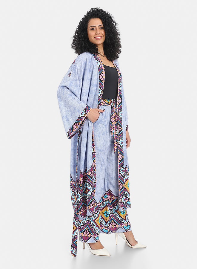 Red Circle Women's Triangle Kimono Suit - Image 2