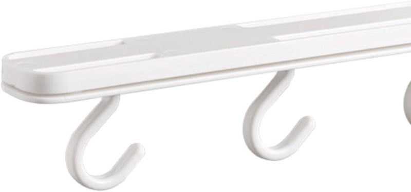 Hangers Plastic，Space Saving Hangers Over The Cabinet Door Towel Hook Hanging Storage Hook Multipurpose Coat Hanger Hanging Utensils for Bathroom Towel Sundries - Image 3