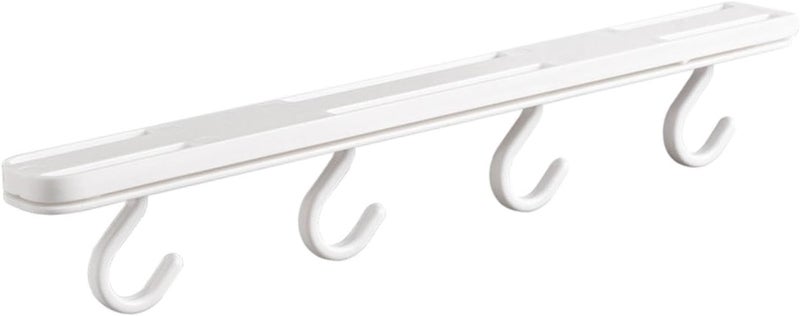 Hangers Plastic，Space Saving Hangers Over The Cabinet Door Towel Hook Hanging Storage Hook Multipurpose Coat Hanger Hanging Utensils for Bathroom Towel Sundries - Image 5