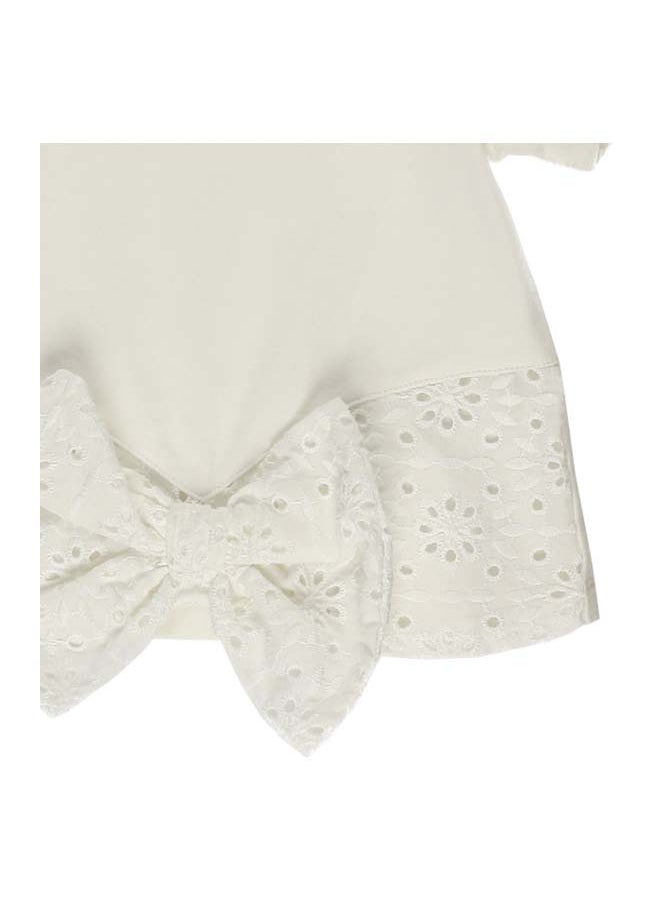 Panco SUNDAY T-Shirt with Bow Detail at Waist  - Image 3