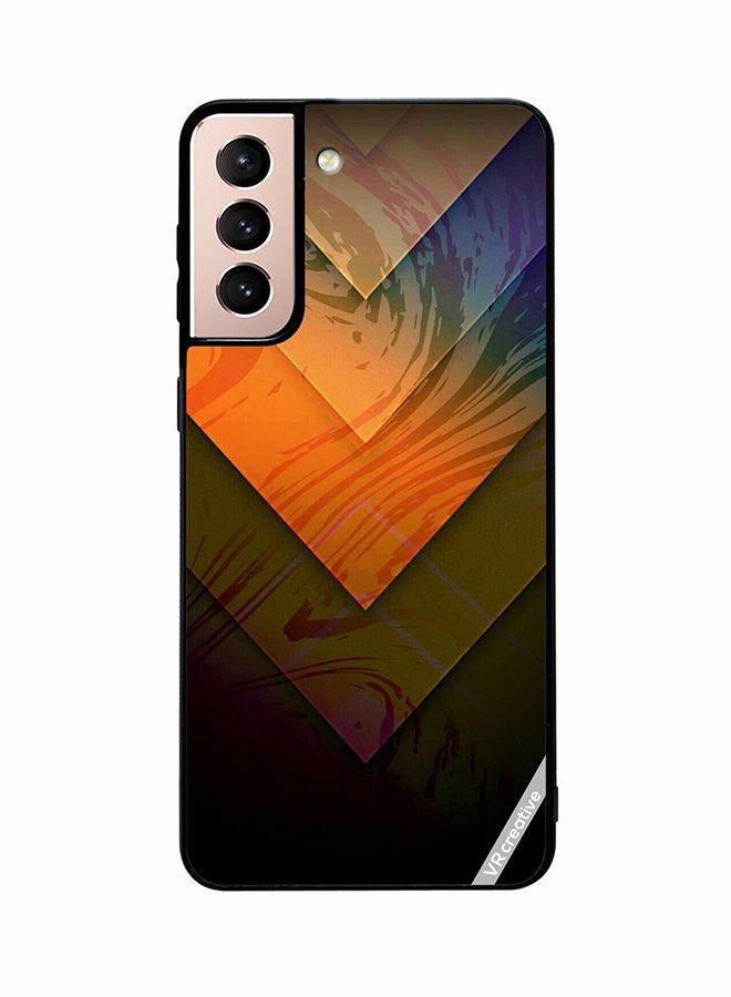 VR CREATIVE Protective Case Cover For Samsung Galaxy S21 Plus 5G Multicolur Design Multicolour - Image 1