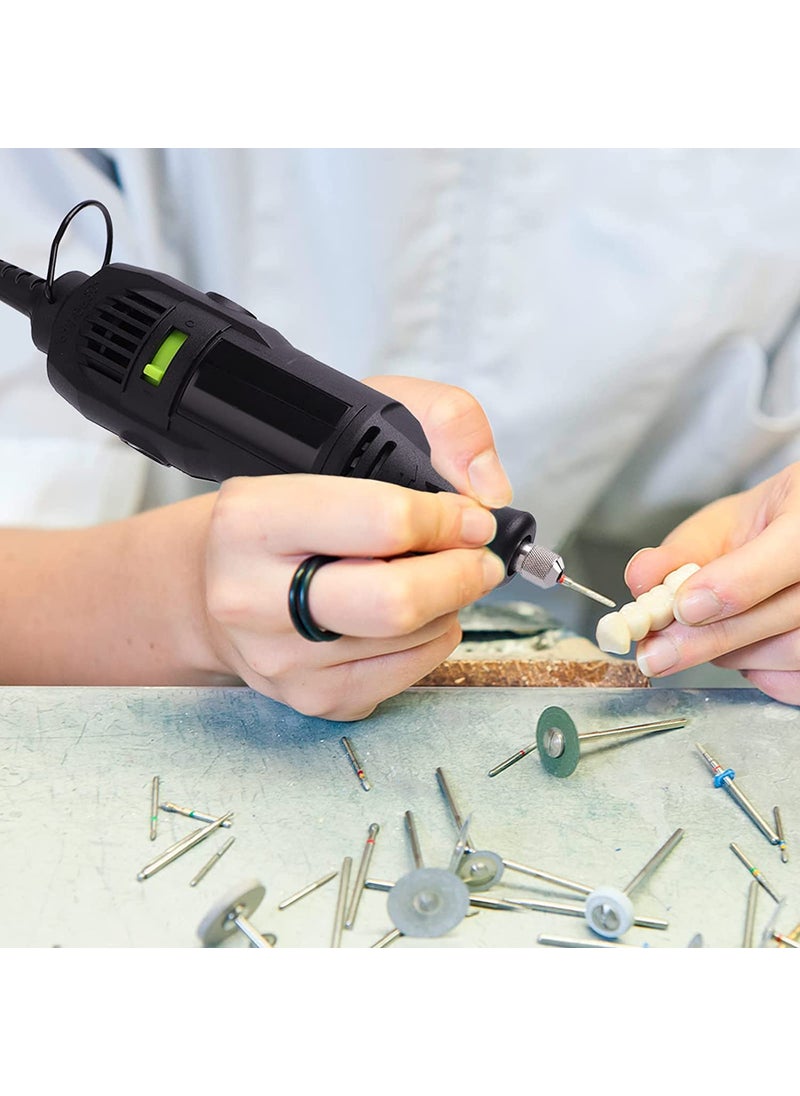 DIY Crafts Diy Crafts 10119 Aluminum Hand Drill With Drilling for Motor Pcb, Portable Mini Electric Hand Drill Micro Small Drill Chuck Tools Diy Tool, Multicolor  - Image 2